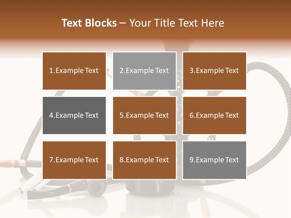 Cigarette Calm Pipe PowerPoint Template