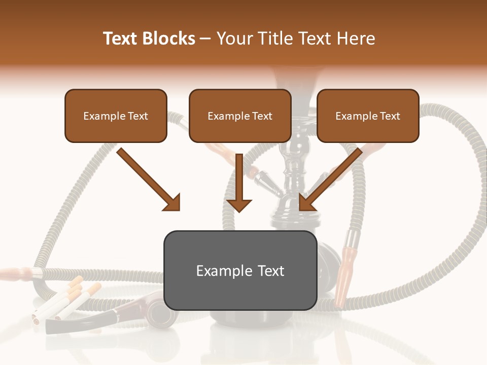 Cigarette Calm Pipe PowerPoint Template