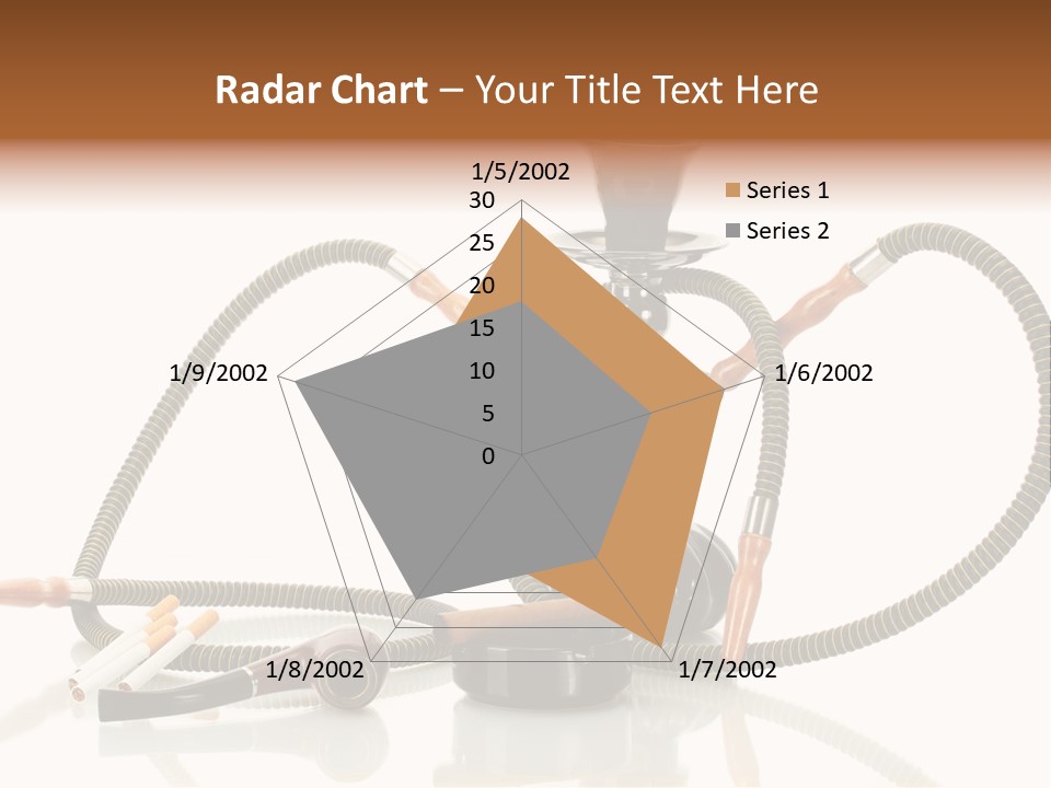 Cigarette Calm Pipe PowerPoint Template