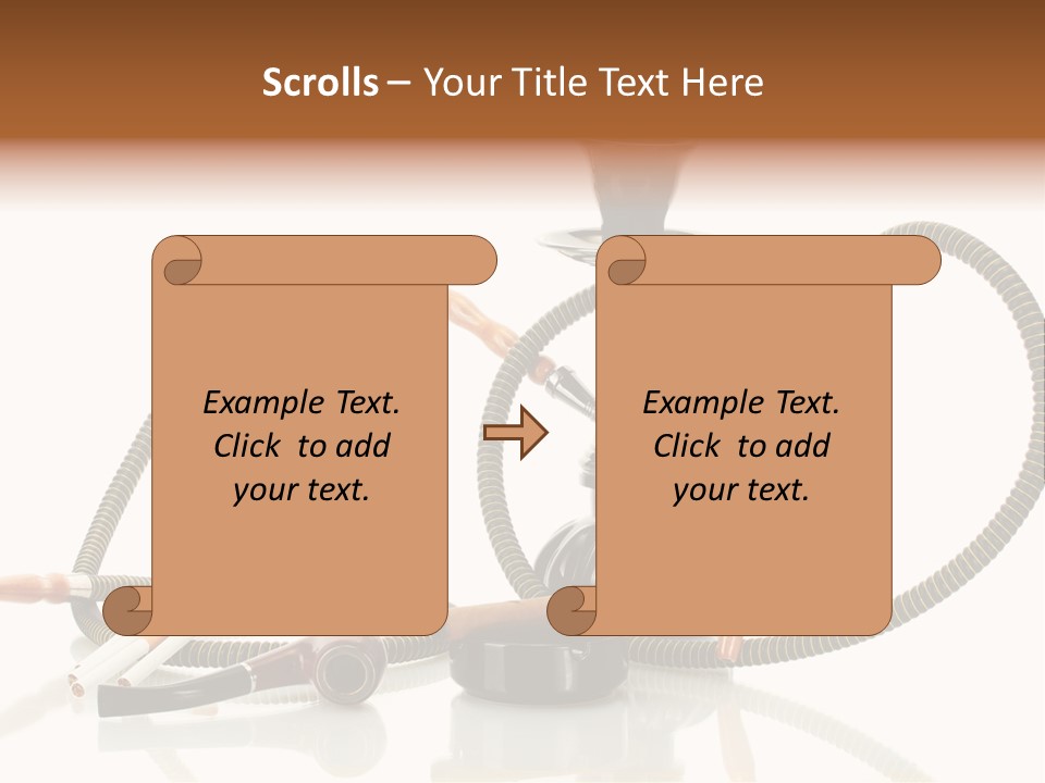 Cigarette Calm Pipe PowerPoint Template