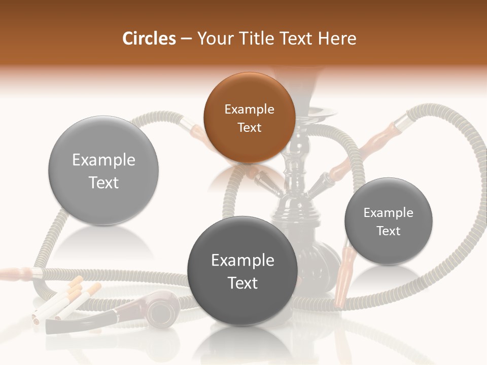 Cigarette Calm Pipe PowerPoint Template