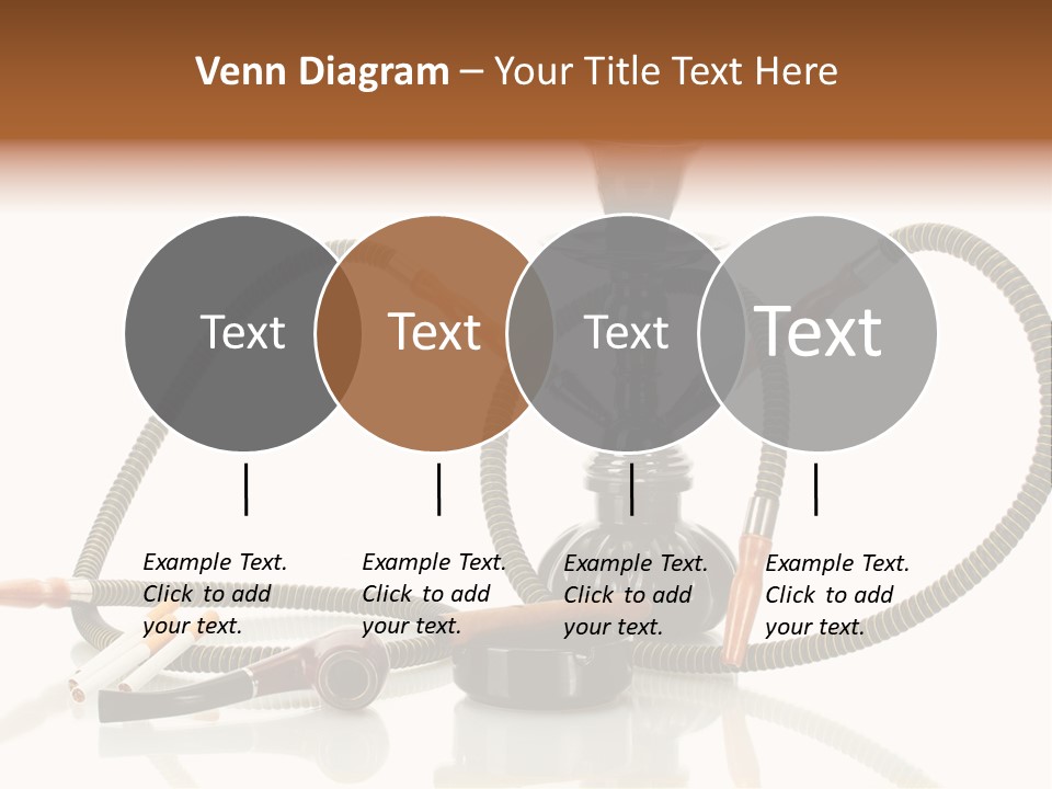 Cigarette Calm Pipe PowerPoint Template