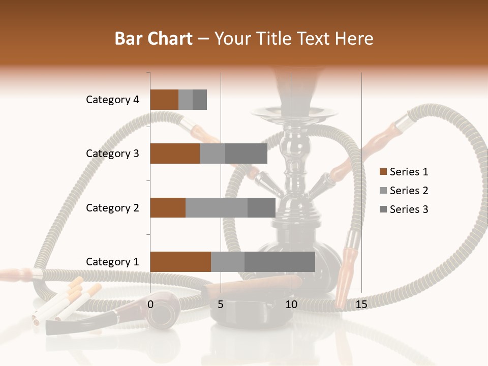 Cigarette Calm Pipe PowerPoint Template