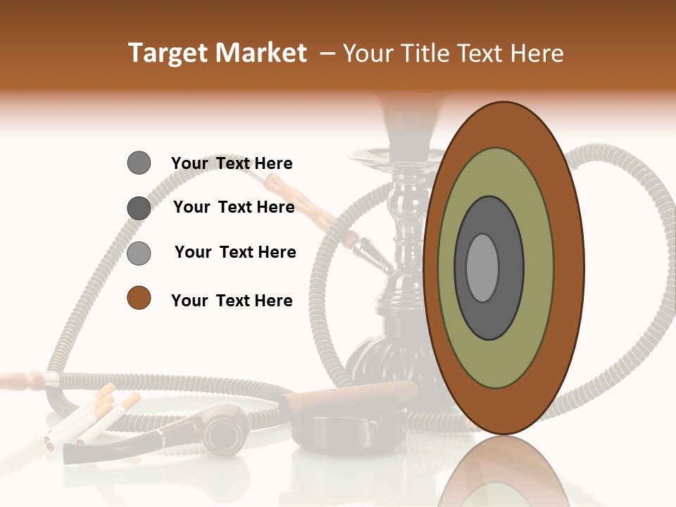 Cigarette Calm Pipe PowerPoint Template