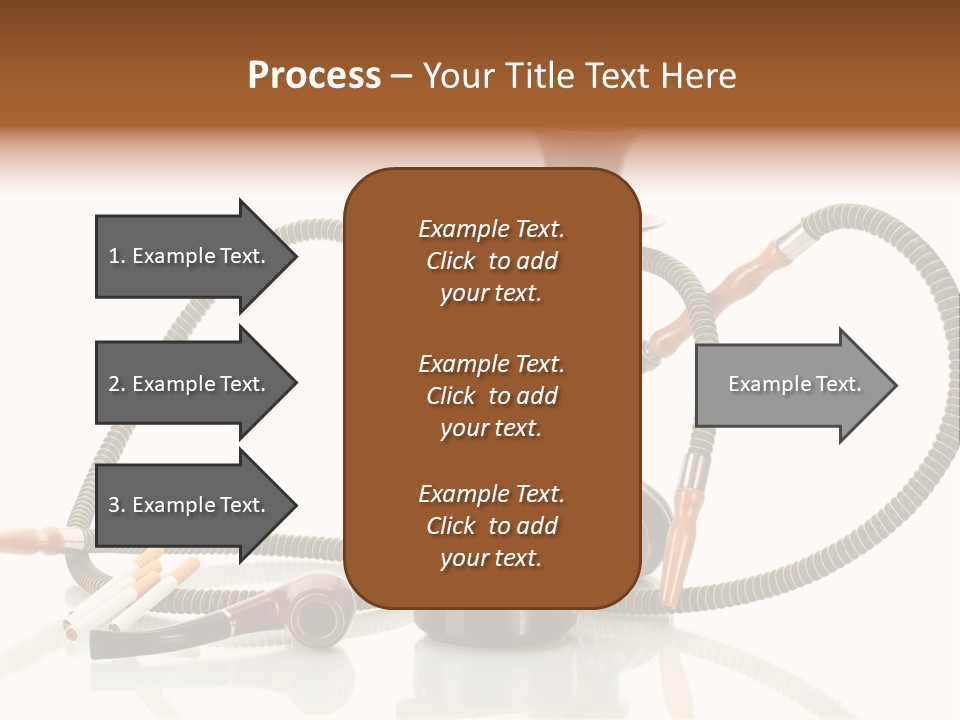 Cigarette Calm Pipe PowerPoint Template