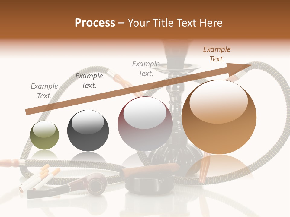 Cigarette Calm Pipe PowerPoint Template