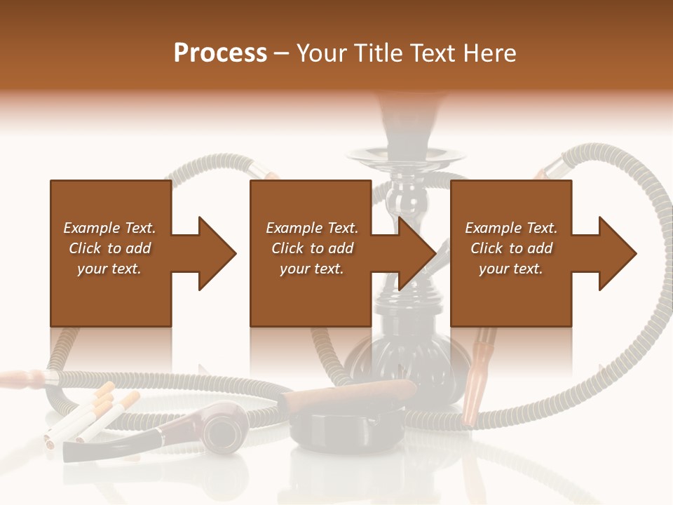 Cigarette Calm Pipe PowerPoint Template