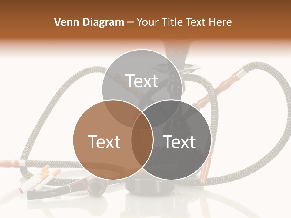 Cigarette Calm Pipe PowerPoint Template