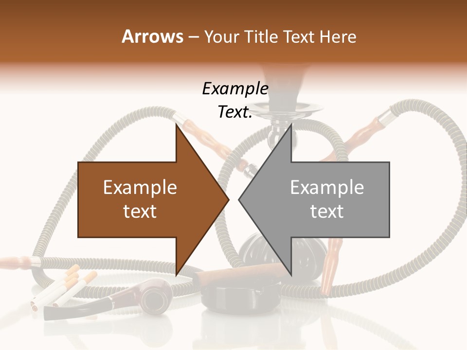 Cigarette Calm Pipe PowerPoint Template