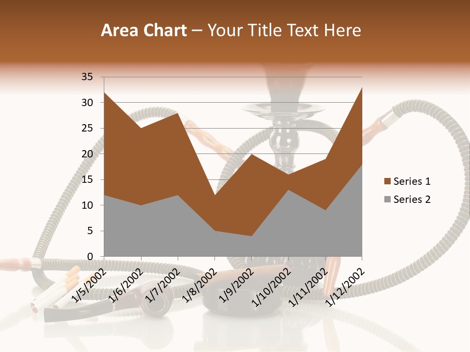 Cigarette Calm Pipe PowerPoint Template