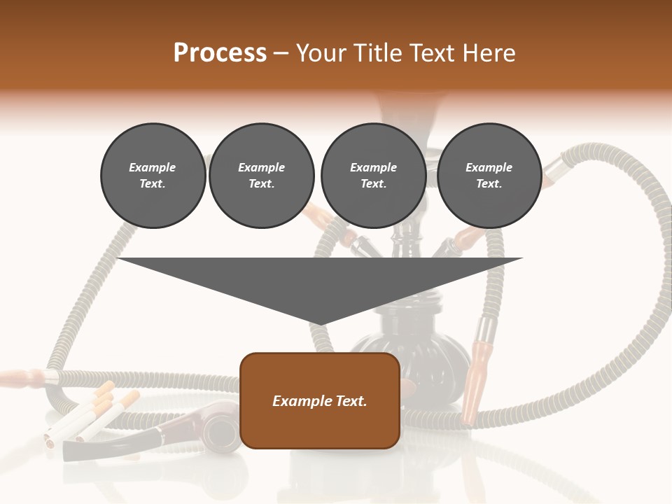 Cigarette Calm Pipe PowerPoint Template
