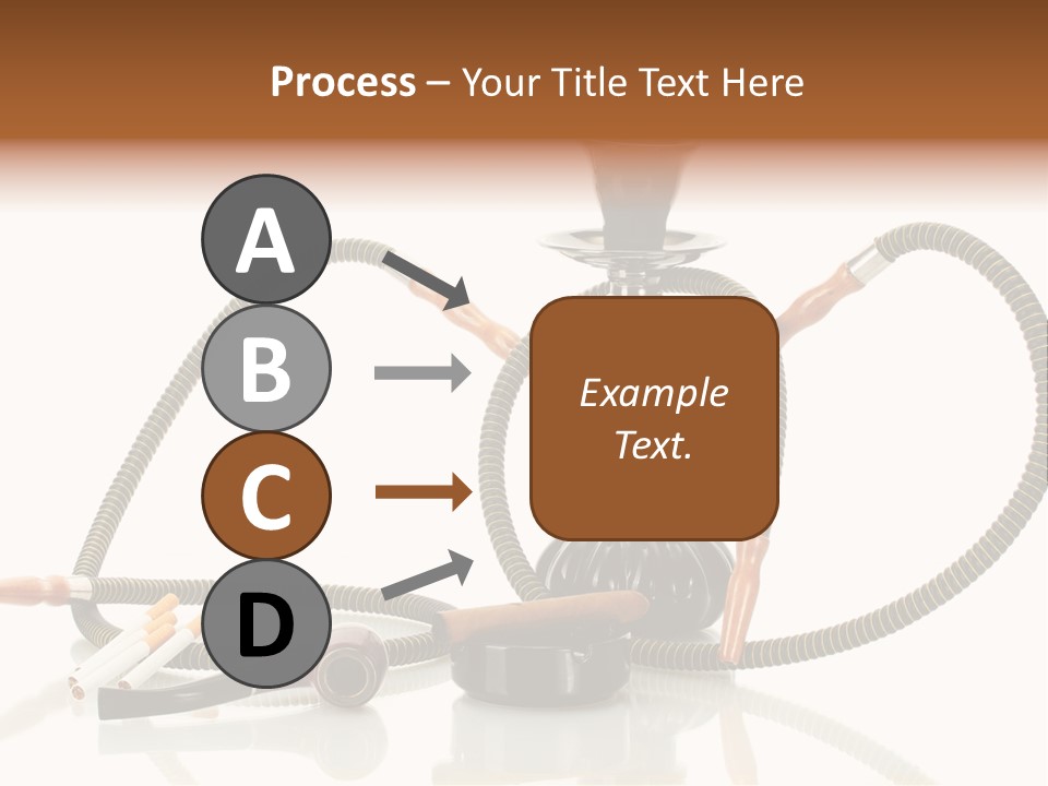 Cigarette Calm Pipe PowerPoint Template
