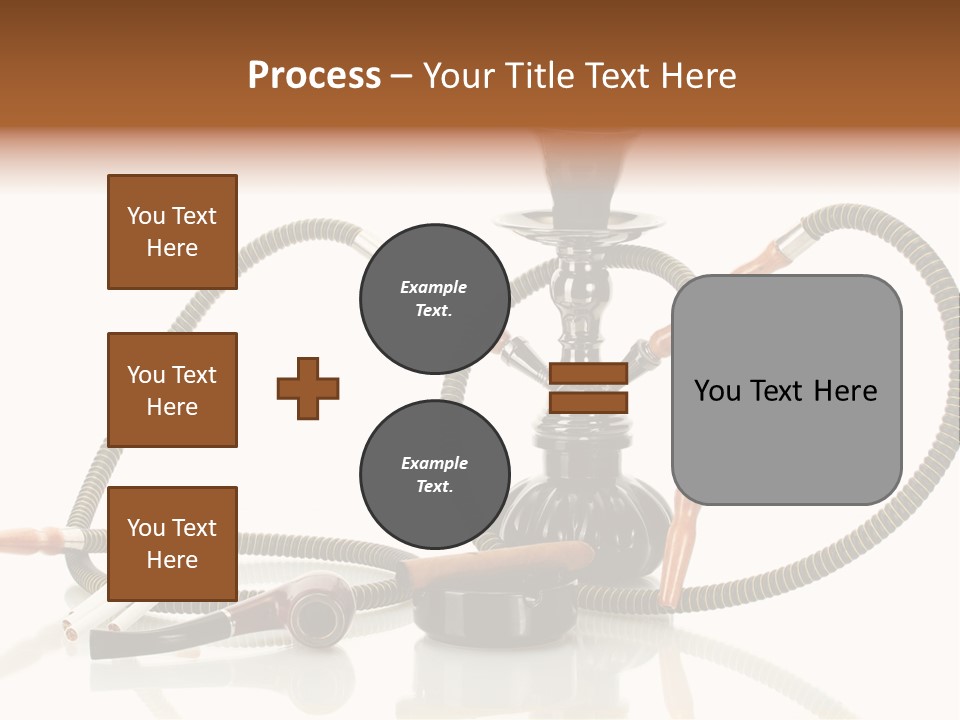 Cigarette Calm Pipe PowerPoint Template