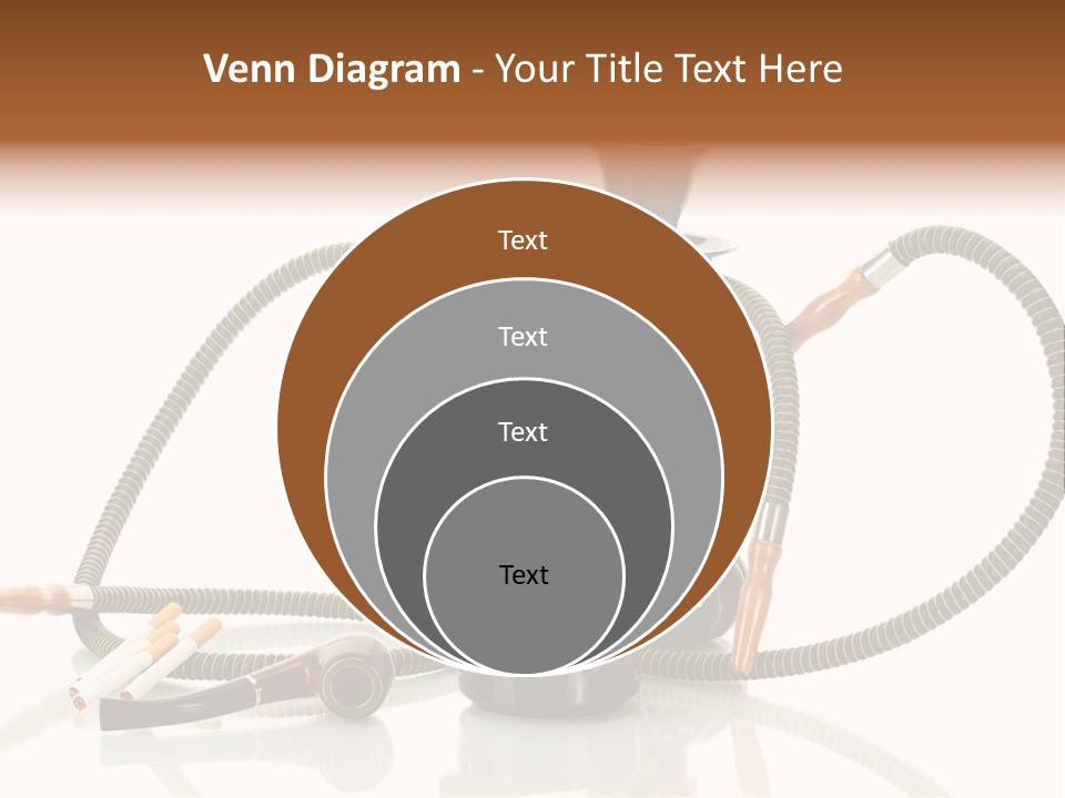Cigarette Calm Pipe PowerPoint Template