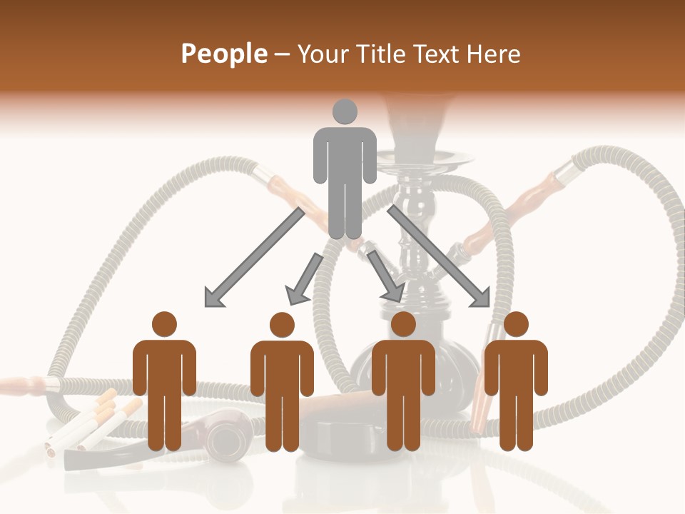 Cigarette Calm Pipe PowerPoint Template