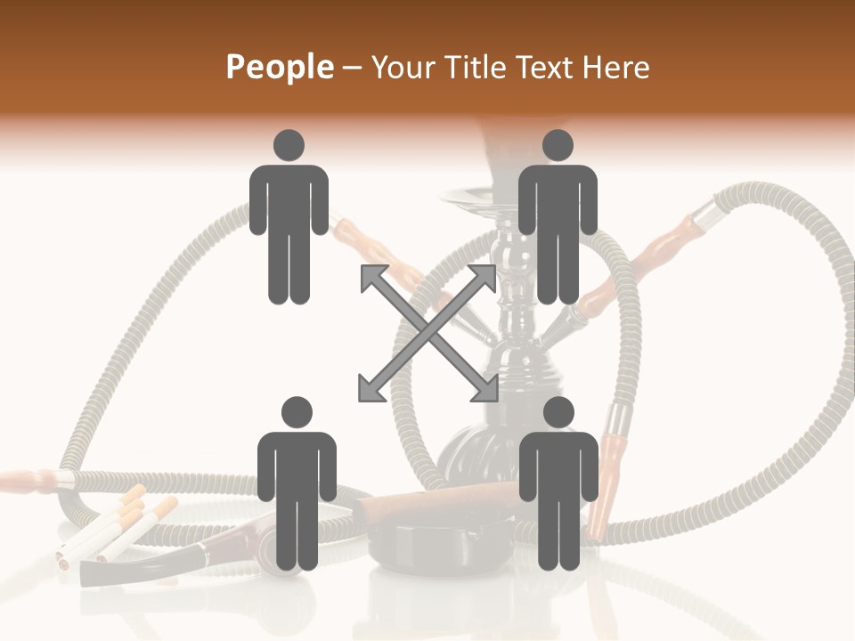 Cigarette Calm Pipe PowerPoint Template