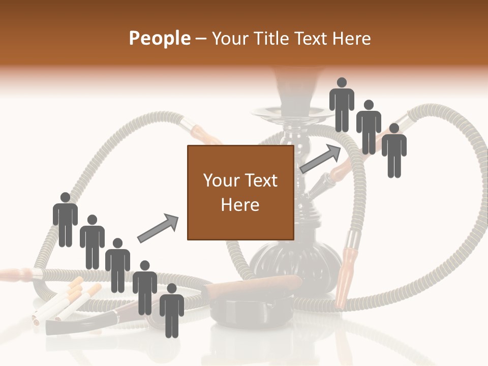 Cigarette Calm Pipe PowerPoint Template