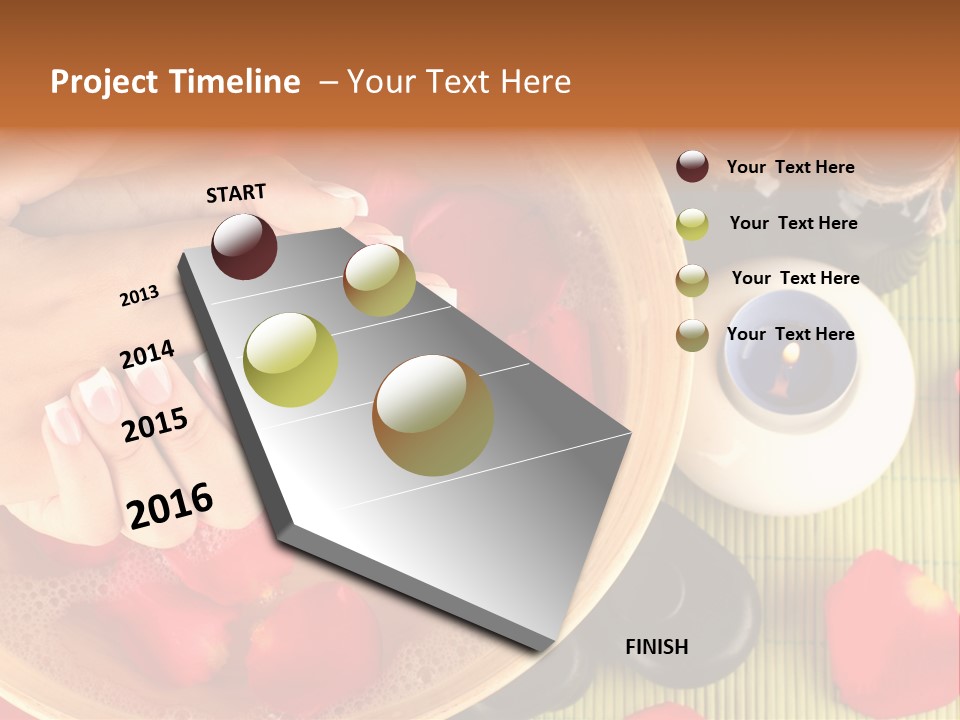 Relax Delicate Care PowerPoint Template