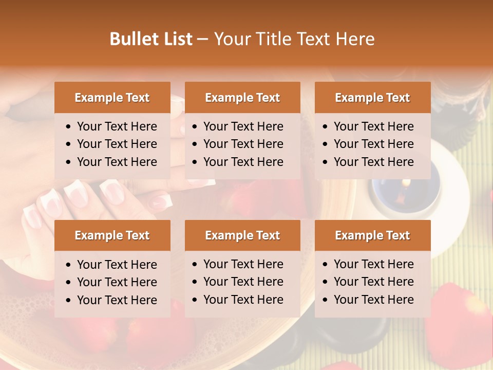 Relax Delicate Care PowerPoint Template