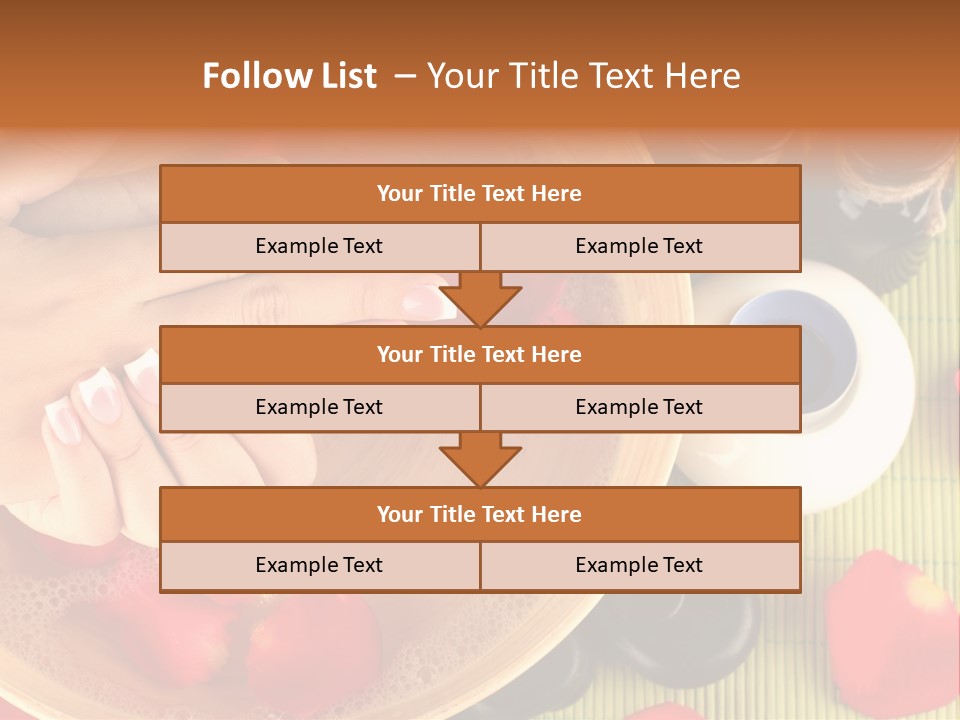Relax Delicate Care PowerPoint Template