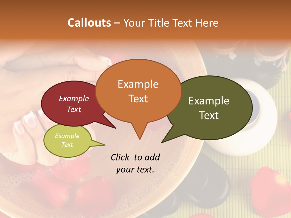 Relax Delicate Care PowerPoint Template