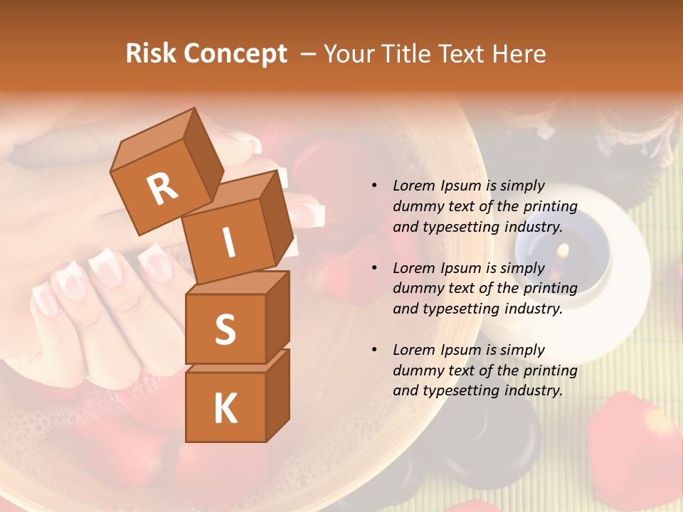 Relax Delicate Care PowerPoint Template