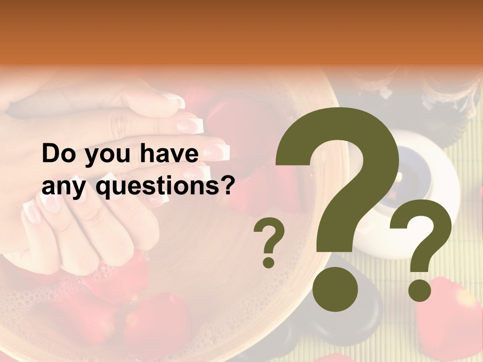 Relax Delicate Care PowerPoint Template