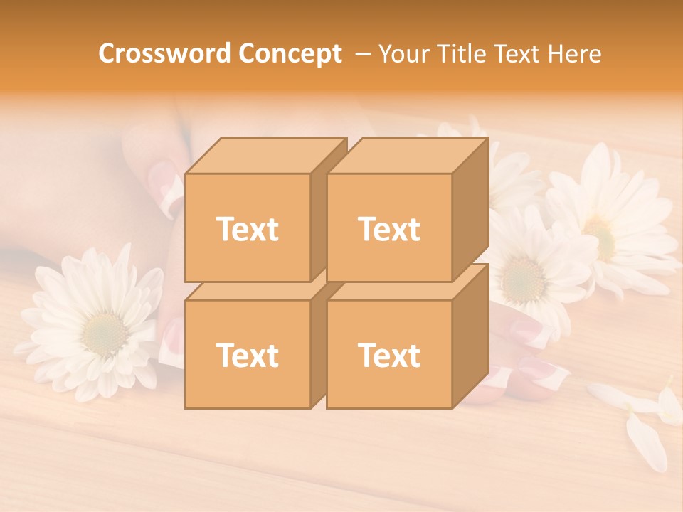 Young Massage Care PowerPoint Template