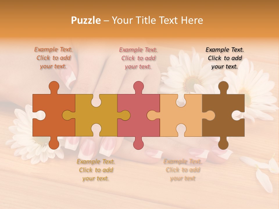 Young Massage Care PowerPoint Template