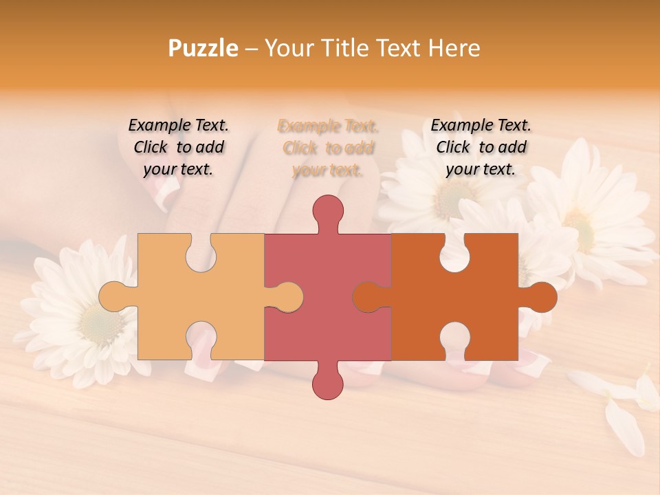 Young Massage Care PowerPoint Template