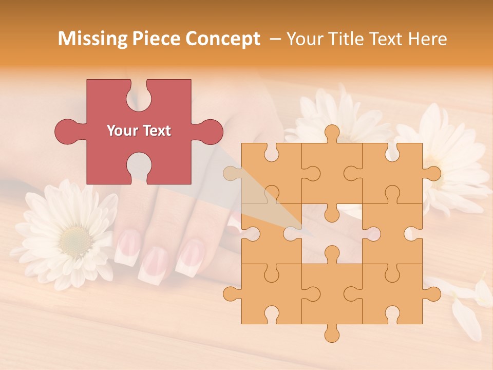 Young Massage Care PowerPoint Template