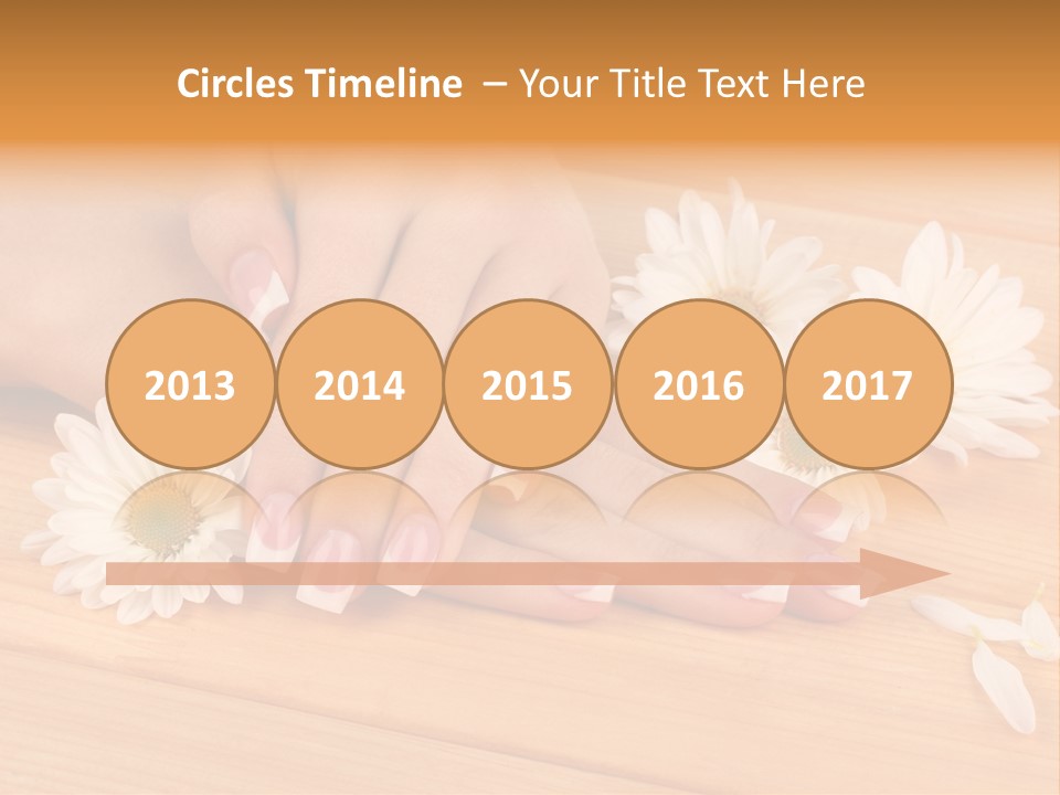 Young Massage Care PowerPoint Template