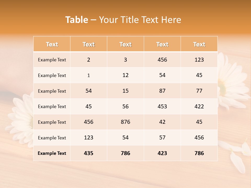 Young Massage Care PowerPoint Template