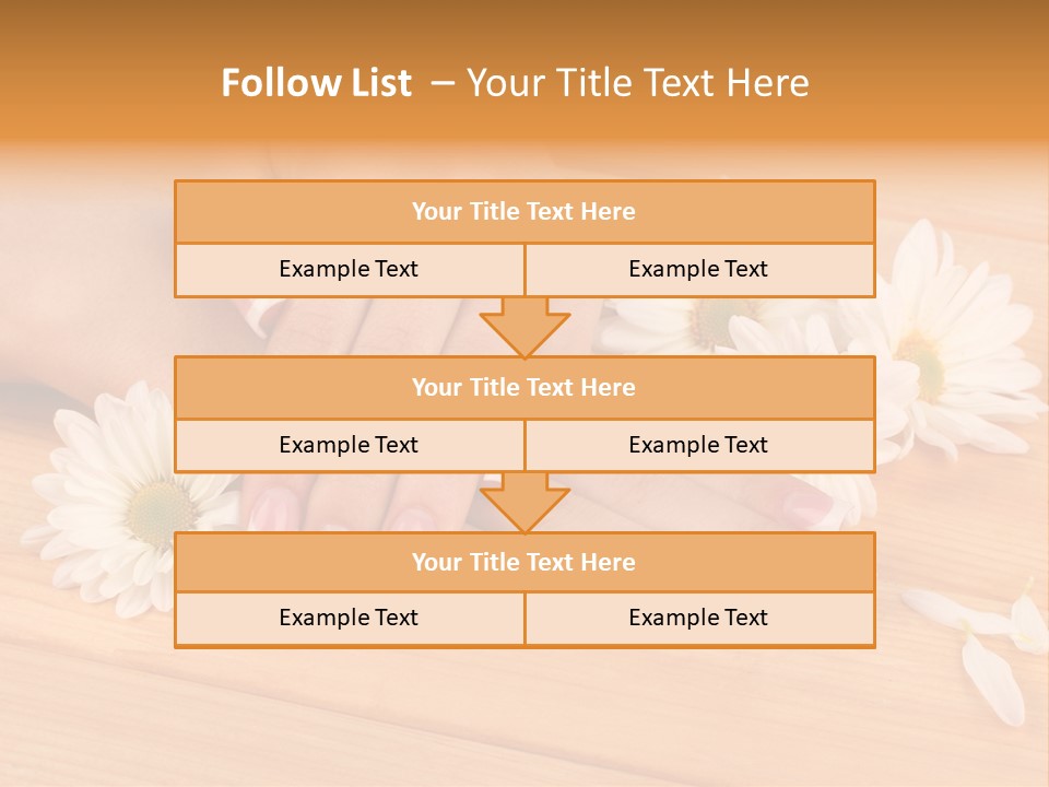Young Massage Care PowerPoint Template