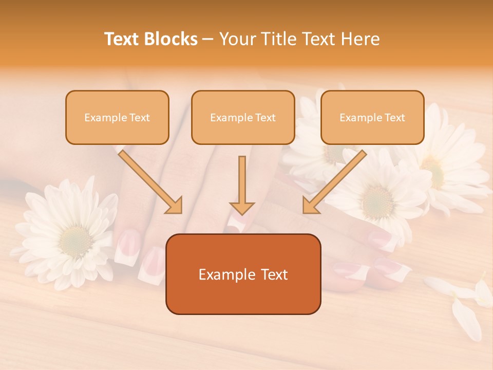 Young Massage Care PowerPoint Template