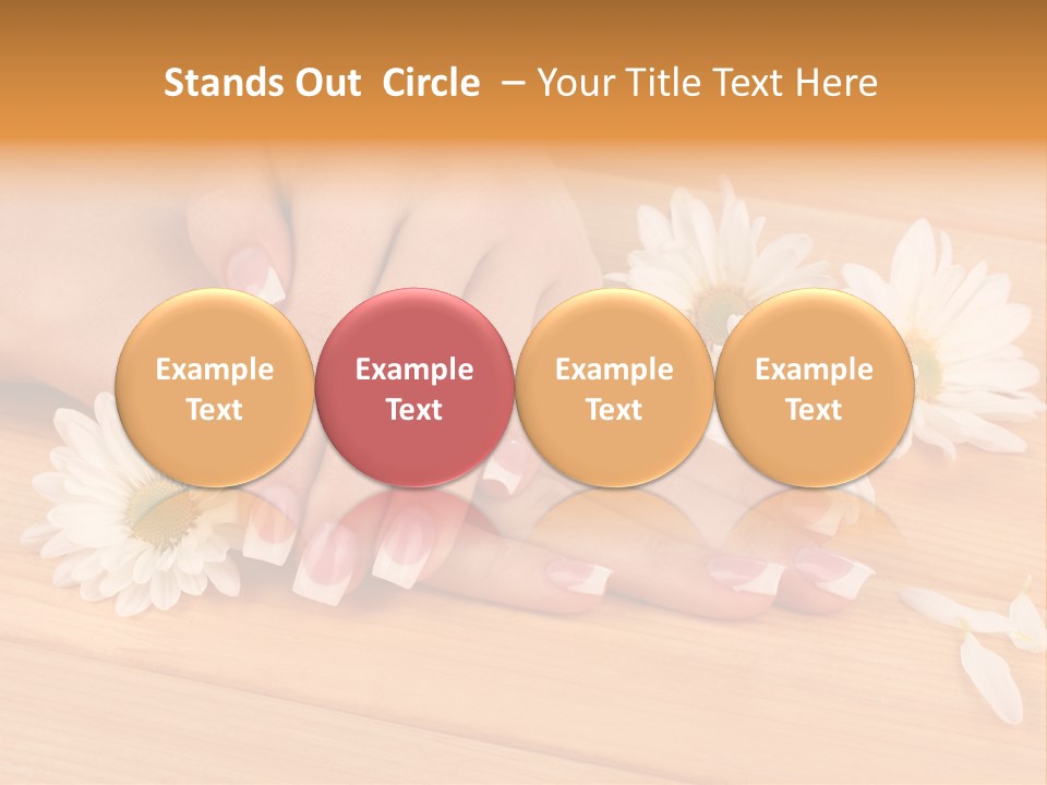 Young Massage Care PowerPoint Template