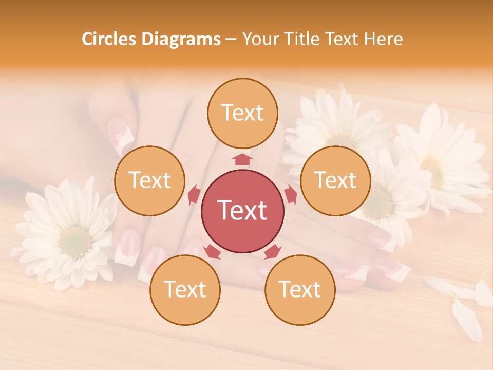 Young Massage Care PowerPoint Template