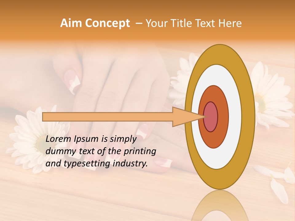 Young Massage Care PowerPoint Template