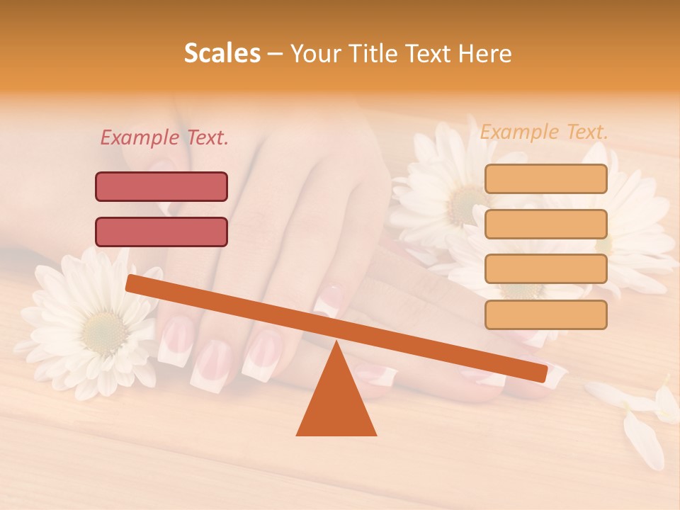 Young Massage Care PowerPoint Template