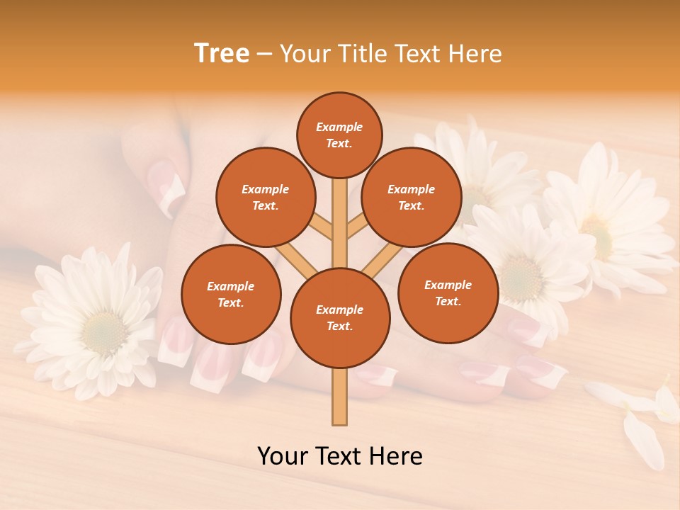 Young Massage Care PowerPoint Template