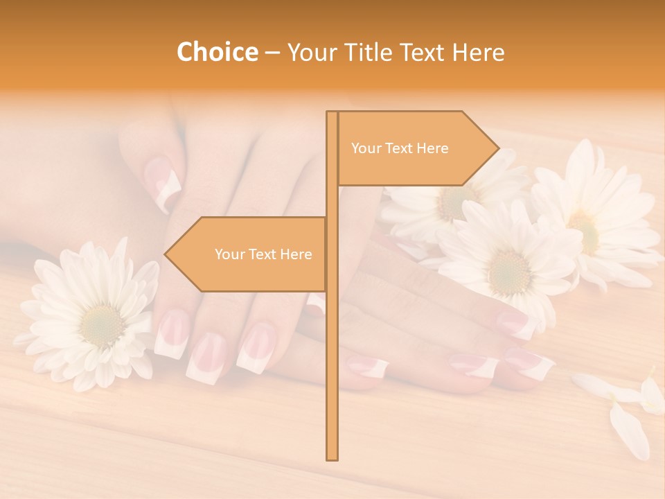 Young Massage Care PowerPoint Template