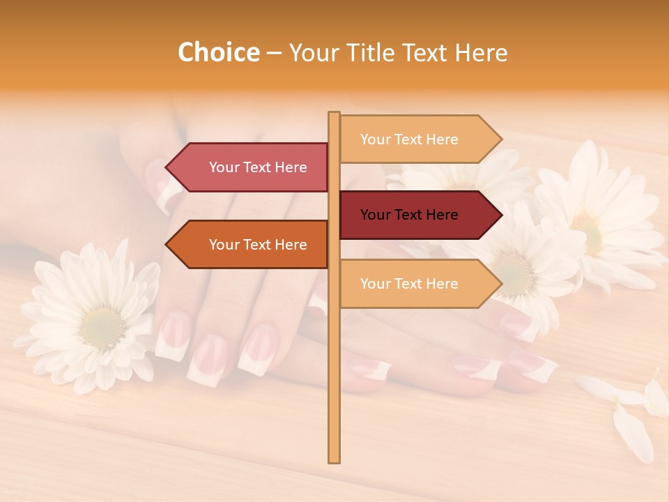 Young Massage Care PowerPoint Template