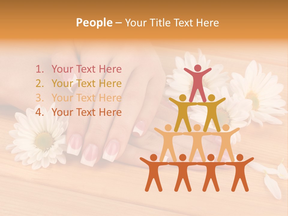 Young Massage Care PowerPoint Template