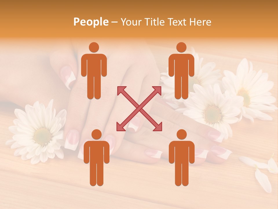 Young Massage Care PowerPoint Template