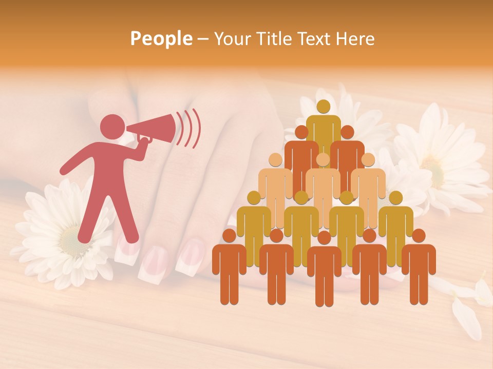 Young Massage Care PowerPoint Template