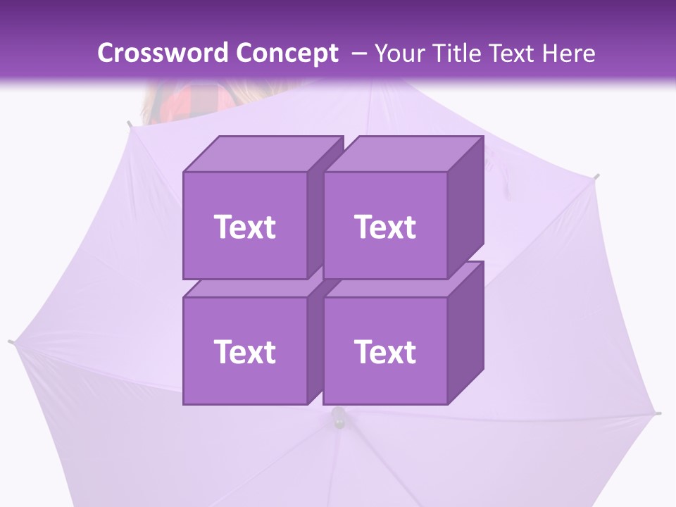 Portrait Teenager Walk PowerPoint Template