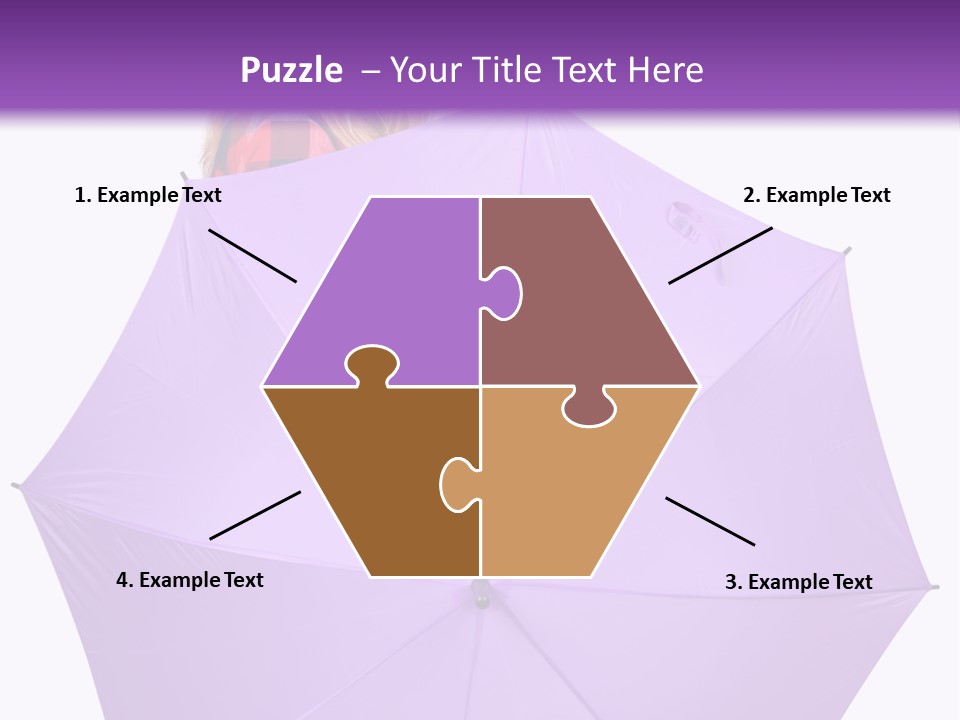 Portrait Teenager Walk PowerPoint Template