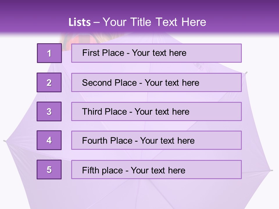Portrait Teenager Walk PowerPoint Template