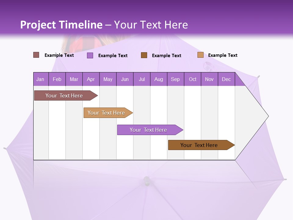 Portrait Teenager Walk PowerPoint Template