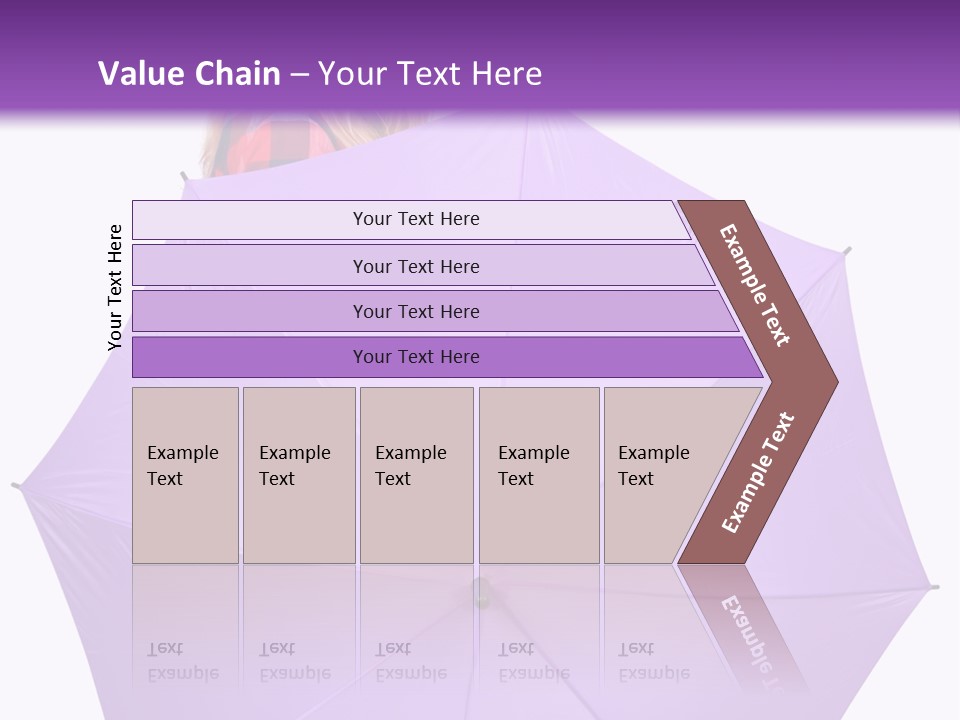Portrait Teenager Walk PowerPoint Template